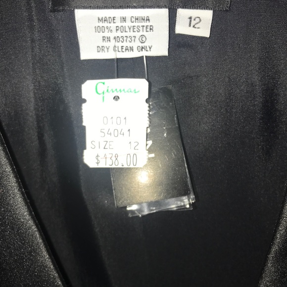 BRAND NEW DONNA MORGANS Black Blazer with beading - Picture 2 of 4